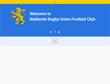 Tablet Screenshot of nedlandsrugby.com.au